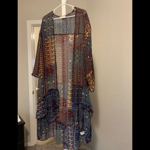 Boho style kimono